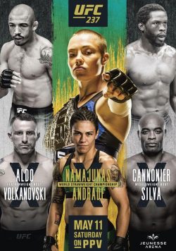 UFC 237 Jessica Andrade vs. Rose Namajunas Poster Print