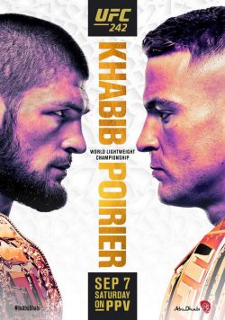 UFC 242 Khabib Nurmagomedov vs. Dustin Poirier Poster