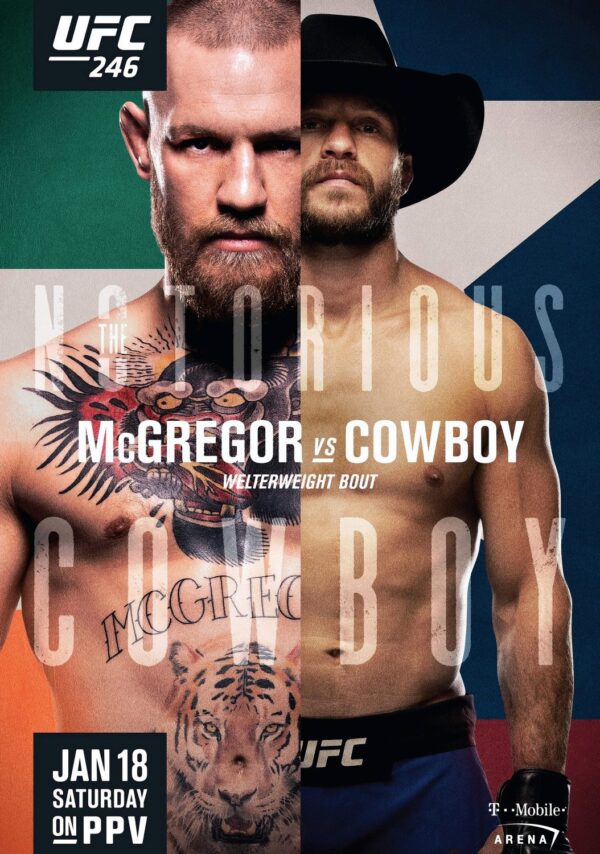 UFC 246 Conor McGregor vs. Donald Cowboy Cerrone