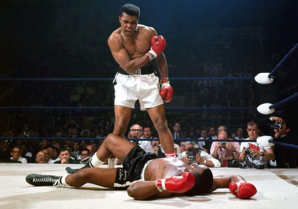 MUHAMMED ALI vs. SONNY LISTON Cassius Clay Poster
