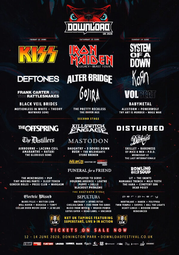 DOWNLOAD FESTIVAL 2020 Poster Print