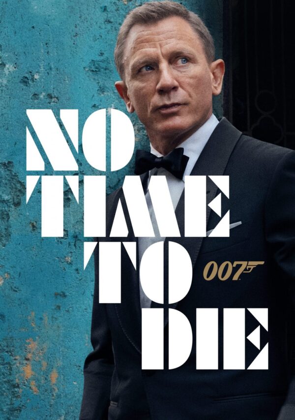 JAMES BOND: NO TIME TO DIE James Bond 007 Poster Print