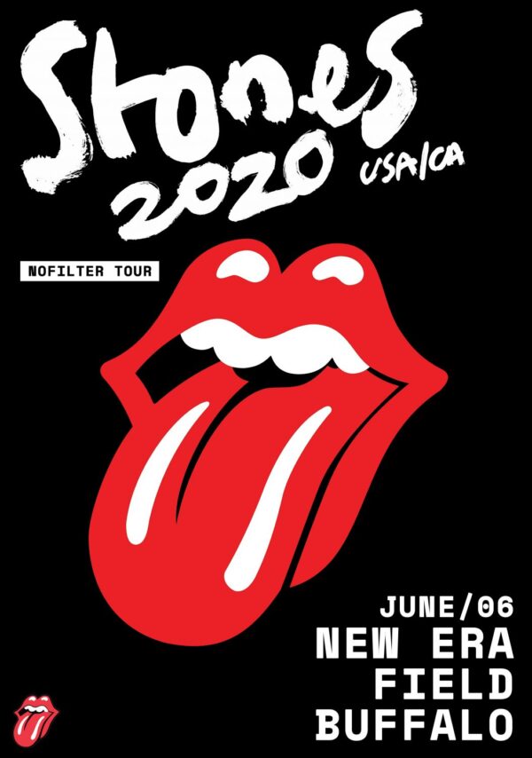 ROLLING STONES No Filter 2020 Tour: BUFFALO New Era Field Poster
