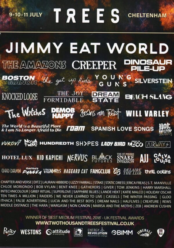 2000 TREES FESTIVAL 2020 Poster Print