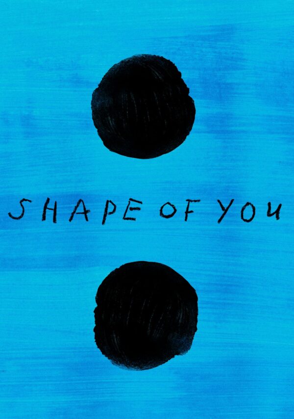 ED SHEERAN Shape Of You Poster Print