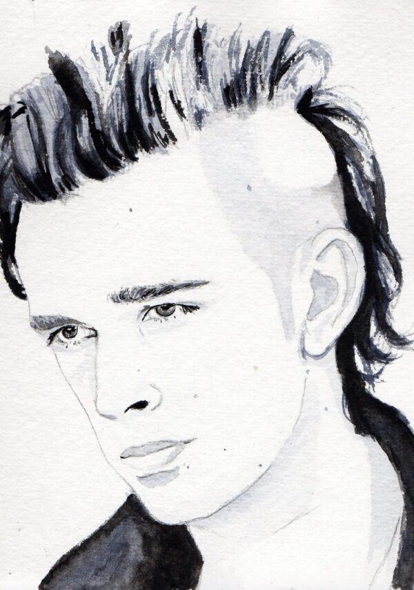 MATT HEALY Singer The 1975 Poster Print