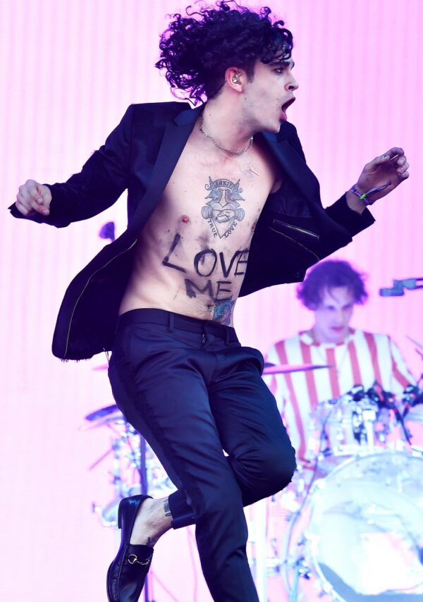 MATT HEALY Singer The 1975 Poster Print