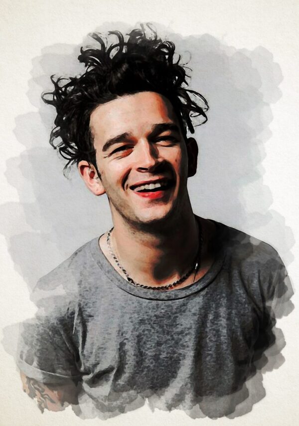 MATT HEALY Singer The 1975 Poster