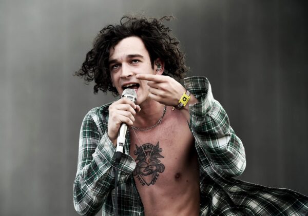 MATT HEALY Singer The 1975 Poster Print