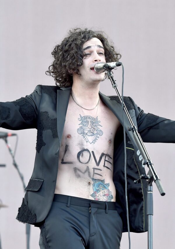 MATT HEALY Singer The 1975 Poster Print
