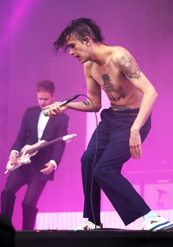 MATT HEALY Singer The 1975 Poster Print