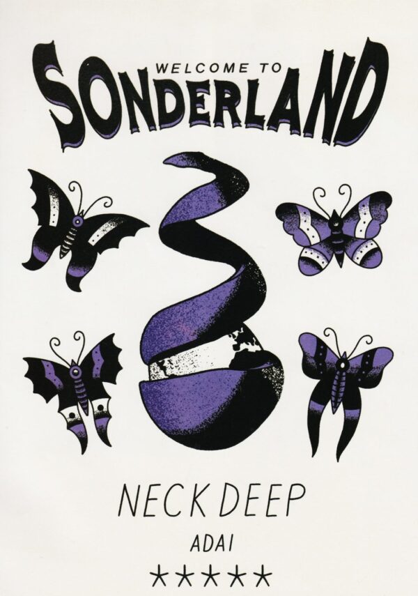 NECK DEEP Welcome To Sonderland Poster Print
