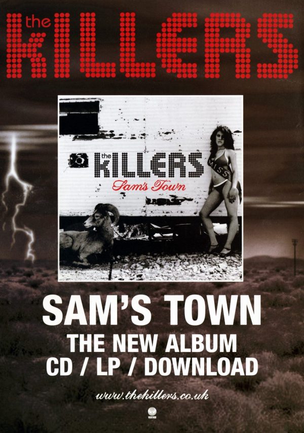 the killers 2023 tour poster