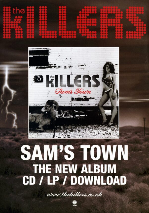 THE KILLERS Sam's Town Poster Print