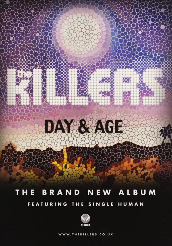 THE KILLERS Day & Age Poster