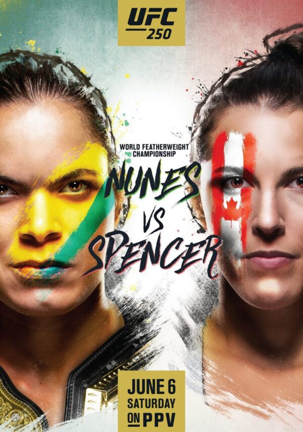 UFC 250 Nunes vs. Spencer Poster
