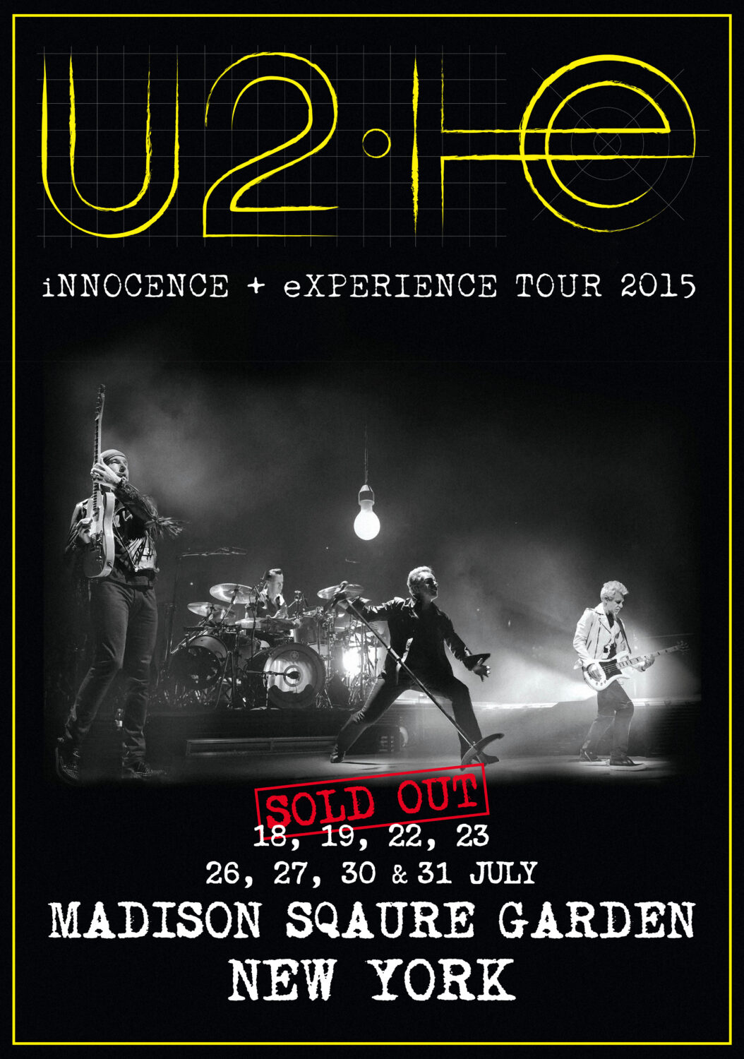 innocence and experience tour 2015