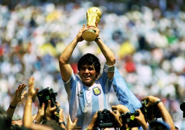 DIEGO MARADONA Argentina World Cup Final Poster