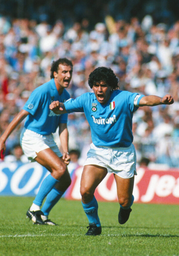 DIEGO MARADONA Napoli Goal Poster