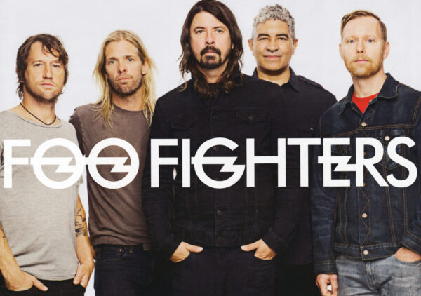 FOO FIGHTERS Concrete & Gold Poster