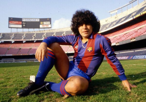 DIEGO MARADONA Barcelona 1984 Poster