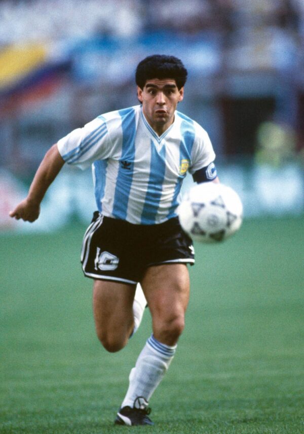 DIEGO MARADONA on Pitch Poster