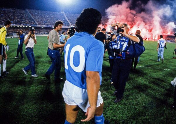 DIEGO MARADONA Napoli No. 10 Shirt Poster