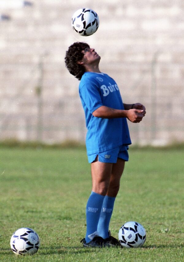 DIEGO MARADONA Training Poster