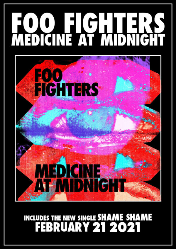 FOO FIGHTERS Medicine at Midnight - The Album Poster Print