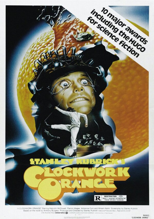A Clockwork Orange Movie Poster - Classic 70's Vintage Poster Print
