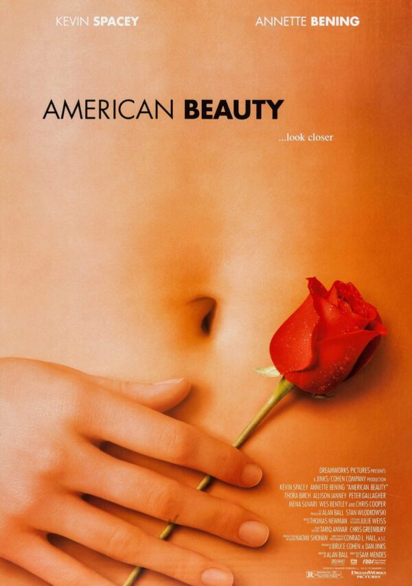 American Beauty Movie Poster - Classic 90's Vintage Poster Print