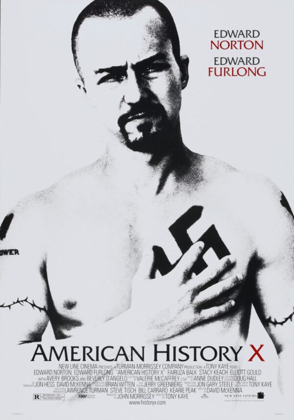 American History X Movie Poster - Classic 90's Vintage Poster Print