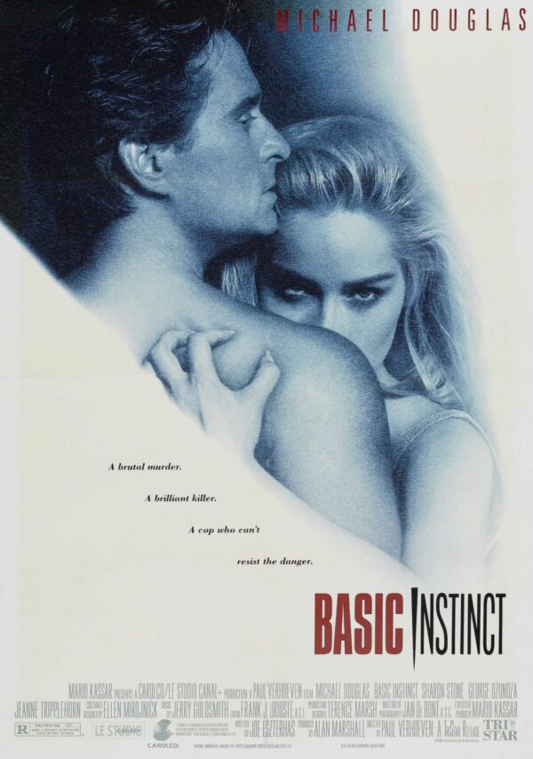 Basic Instinct Movie Poster - Classic 90's Vintage Poster