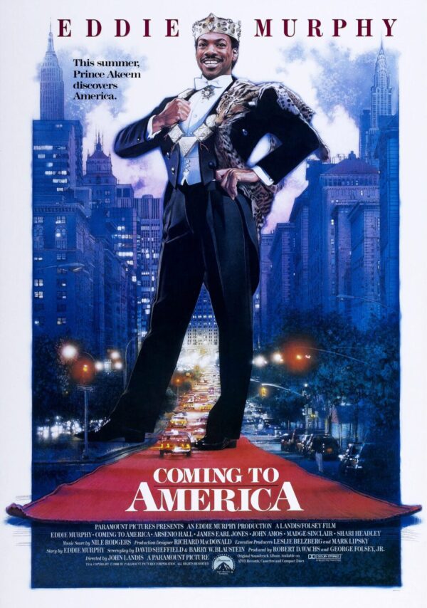 Coming to America Movie Poster - Classic 80's Vintage Poster