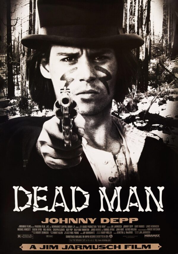 Dead Man Movie Poster - Classic 90's Vintage Poster Print