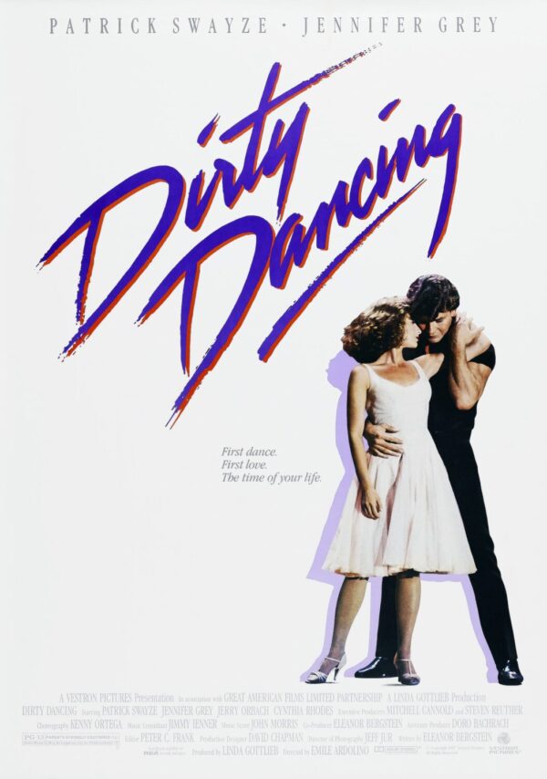 Dirty Dancing Movie Poster - Classic 80's Vintage Poster Print