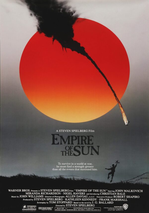 Empire of the Sun Movie Poster - Classic 80's Vintage Poster Print