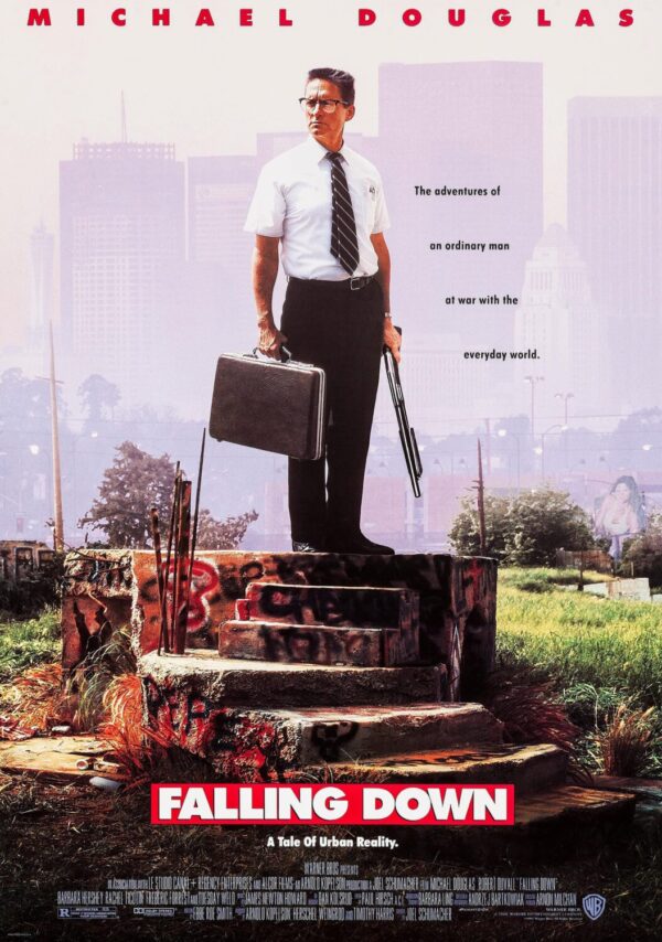 Falling Down Movie Poster - Classic 90's Vintage Poster Print