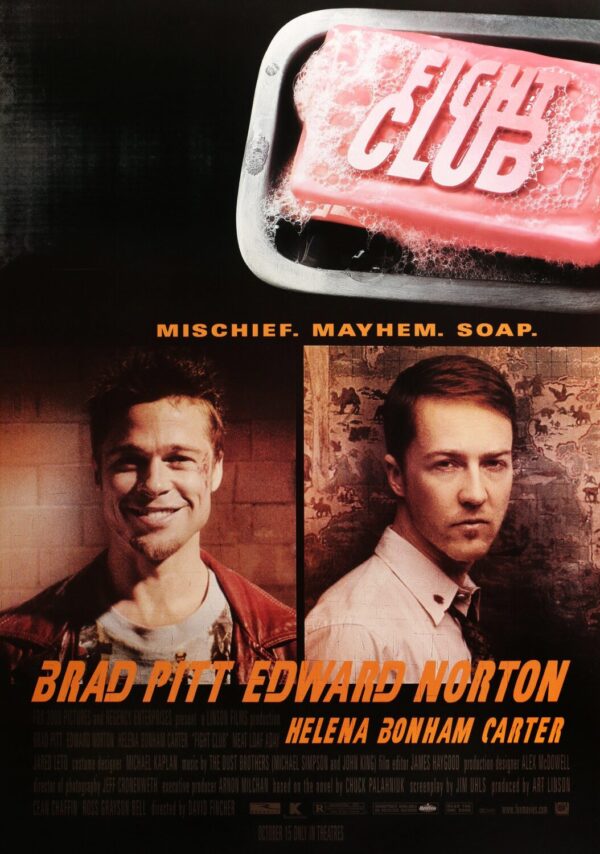 Fight Club Movie Poster - Classic 90's Vintage Poster