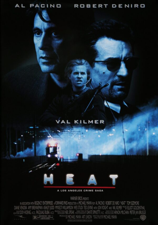 Heat Movie Poster - Classic 90's Vintage Poster