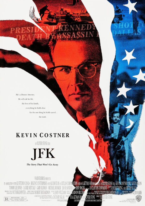 JFK Movie Poster - Classic 90's Vintage Poster Print
