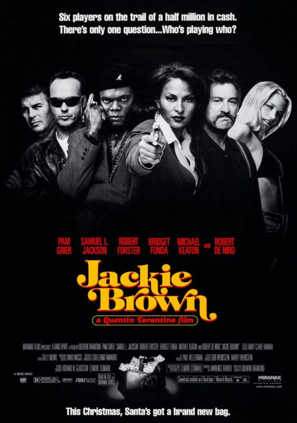 Jackie Brown Movie Poster - Classic 90's Vintage Poster Print