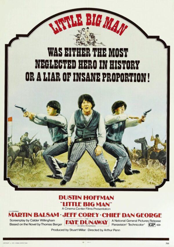 Little Big Man Movie Poster - Classic 70's Vintage Poster Print