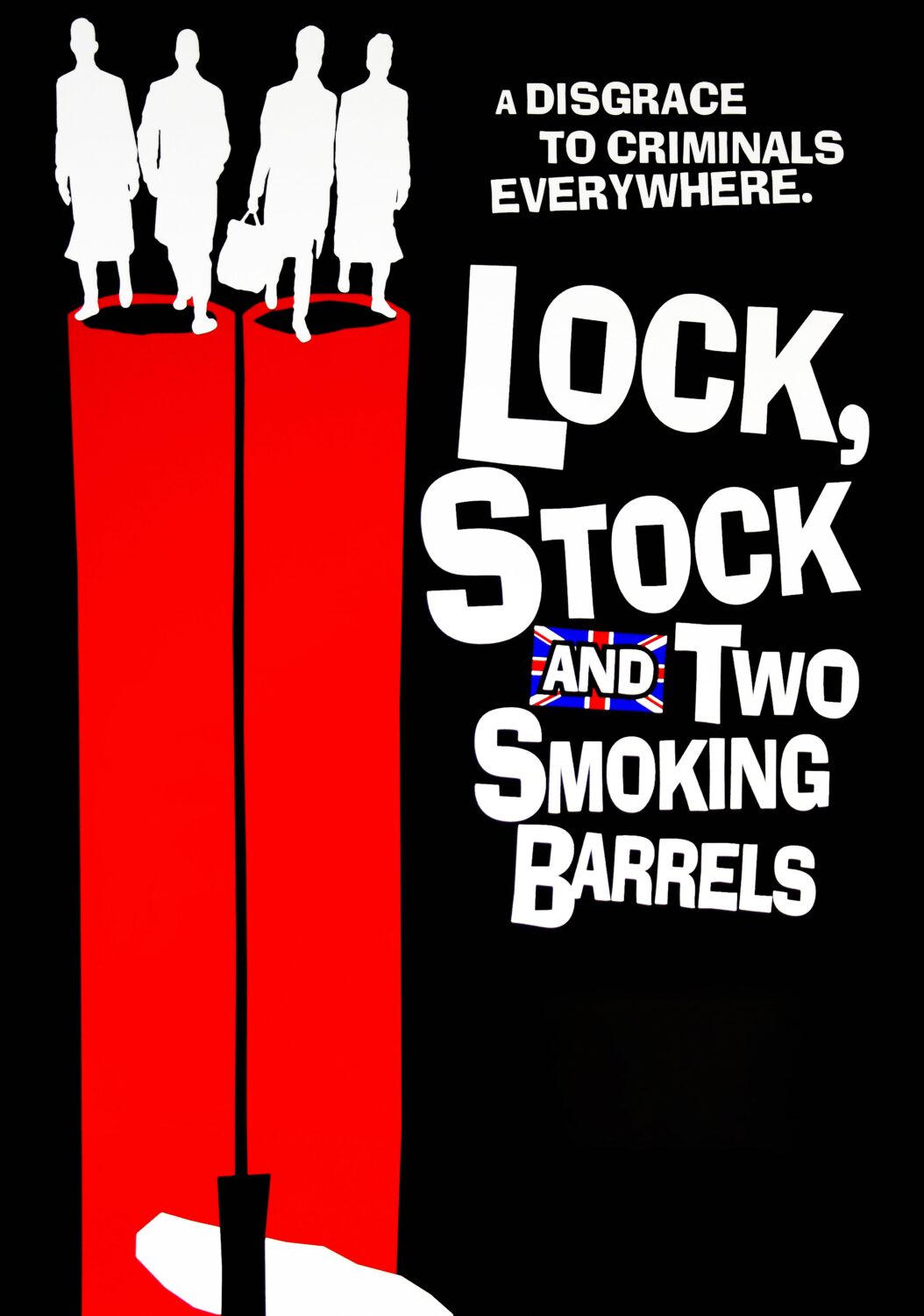 Lock, Stock and Two Smoking Barrels Movie Poster Classic 90's Vintage