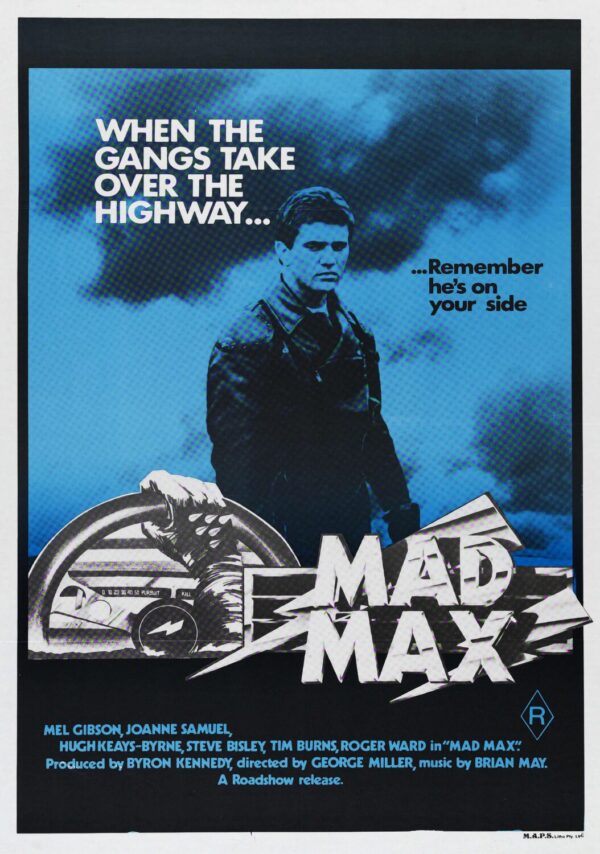 Mad Max Movie Poster - Classic 70's Vintage Poster Print