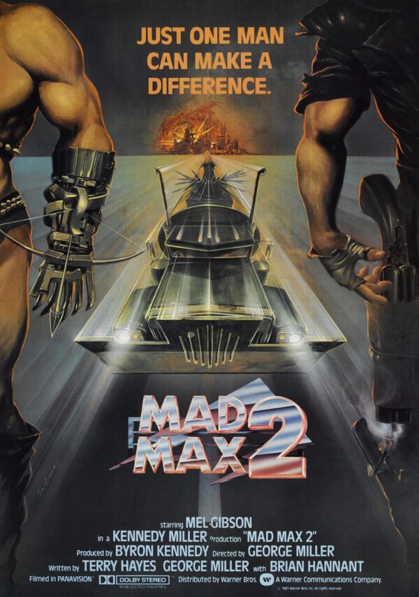 Mad Max 2 The Road Warrior Movie Poster - Classic 80's Vintage Poster Print