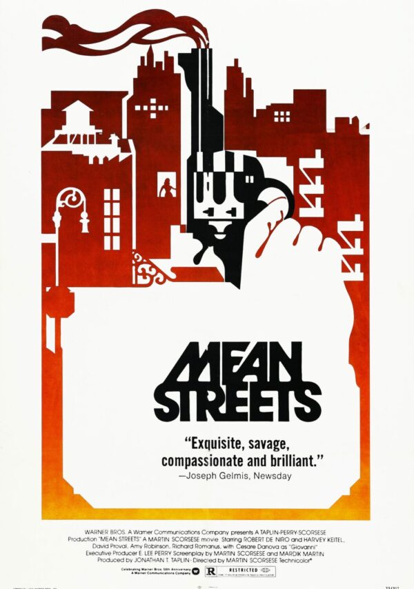 Mean Streets Movie Poster - Classic 70's Vintage Poster Print