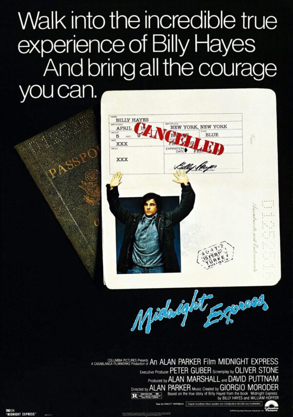 Midnight Express Movie Poster - Classic 70's Vintage Poster Print