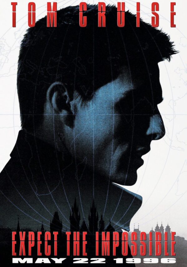 Mission Impossible Movie Poster - Classic 90's Vintage Poster Print