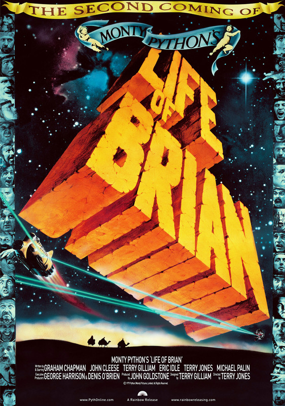 Monty Python's Life of Brian Movie Poster - Classic 70's